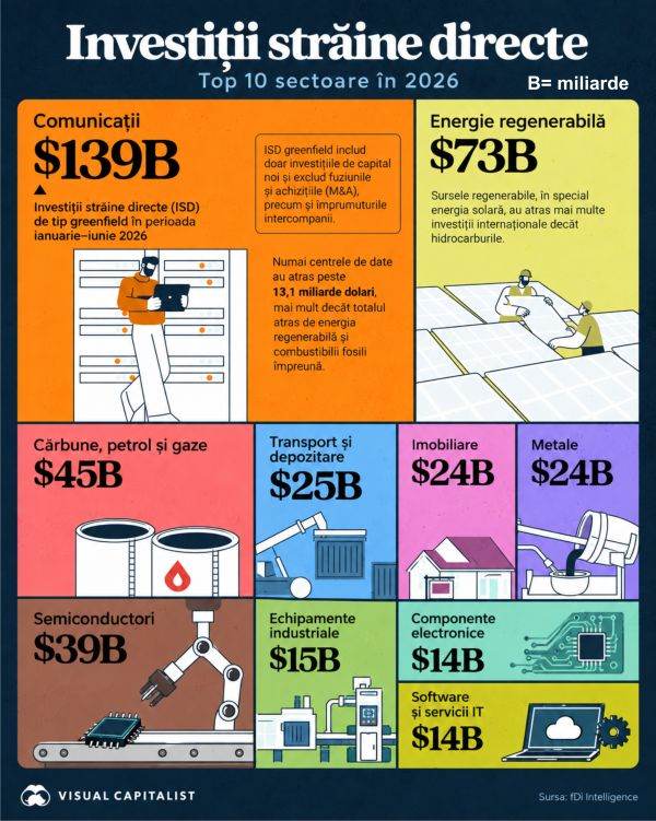 Top 10 sectors for foreign investment in 2026